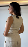 Linen Vest
