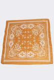 Light Paisley Design Square Bandana Scarf