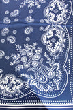Light Paisley Design Square Bandana Scarf