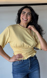 Cinched Waist Blouse