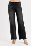 Low Rise Wide Leg Jeans