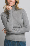 Long Sleeve Turtle Neck Sweater Top