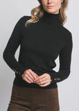 Long Sleeve Turtle Neck Sweater Top