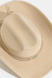 Western Beaded Pattern Band Cowboy Hat