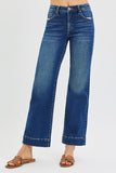 High Rise Straight Jeans