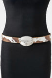 Longhorn Buckle Western Belt