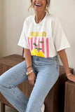 Casual Lemon Graphic Tee