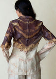 Organza Long Sleeve Blazer
