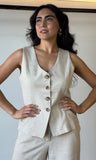 Linen Vest