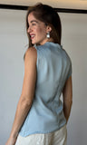 Drappy Neck Detail Top