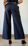 Stripe Gauze Pants