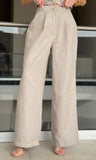 Button Detail Pants