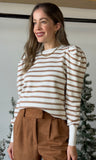 Stripe Sweater Top