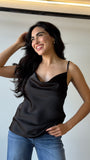 Cowl Neck Adjustable Cami