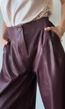 High Waist Wide Pants
