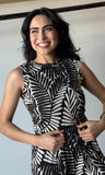 Sleeveless Print Top