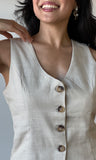 Linen Vest