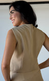 Eyelet Solid Vest