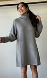 Turtleneck Sweater Dress