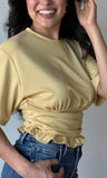 Cinched Waist Blouse