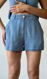 Denim Mini Shorts