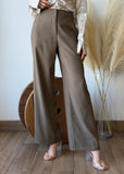 Brown Formal Pants