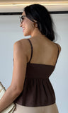 Crop Pleated Tank