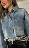 Crop Denim Jacket